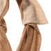 Pure Camel wool long Snood with Collar